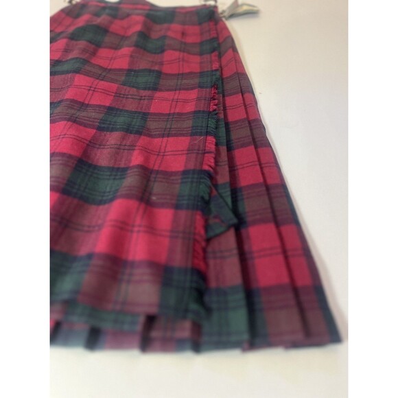 Vintage O’Neil of Dublin Wool Tartan Kilt Skirt | Made in Ireland | 28” Waist - Picture 10 of 12
